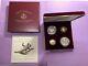 1997 Us Jackie Robinson Commemorative Gold & Silver Proof Set 4 Coin Rare B41