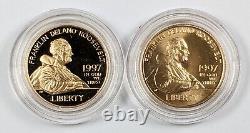 1997-W Franklin D. Roosevelt Commemorative $5 Gold Coins MS & Proof 192164B