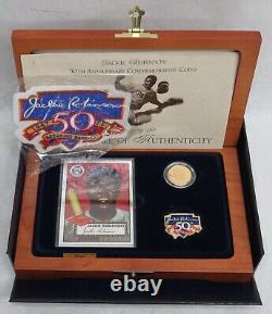 1997 W Gold Proof $5 Jackie Robinson Legacy Commemorative Set