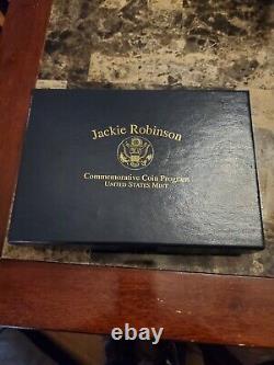 1997 -W Jackie Robinson 50th Anniversary Legacy Set $5 Gold Coin/Card/Patch &COA