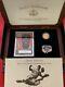 1997-w Jackie Robinson 50th Anniversary Legacy Set -$5 Gold Coin/card/pin