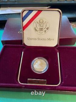 1997-w Franklin Delano Roosevelt Commemorative $5 Five Dollar Proof Gold Coin