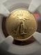 1998 G$5 American Gold Eagle 1/10 Oz Ngc Ms 69 Cert #8690374-044