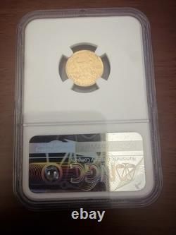 1998 G$5 American Gold Eagle 1/10 oz NGC MS 69 Cert #8690374-044