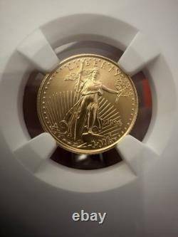 1998 G$5 American Gold Eagle 1/10 oz NGC MS 69 Cert #8690374-044