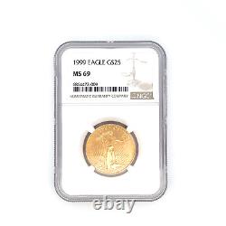 1999 US $25 Dollar Gold Coin- MS69