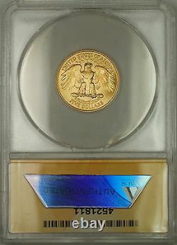 1999-W George Washington Commemorative $5 Gold Coin ANACS MS-70 Perfect GEM