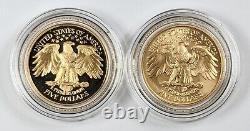 1999-W Washington Bicentennial $5 Gold Commemorative Proof & MS Coins 192169B