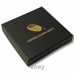 (1) 2014 W Baseball Hall of Fame HOF $5 Five Dollar Gold Proof MLB Coin withBox