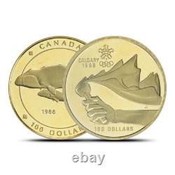 1/4 oz Canadian Gold Commemorative Coin (Random Year)