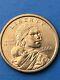 2000 D Sacagawea One Dollar Coin Us Liberty Gold Color