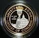 2000-w $10.5018 Oz. Proof Bimetallic Platinum & Gold Library Of Congress In Ogp