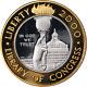 2000-w Library Of Congress Commem Bi-metallic $10 Pcgs Pr69 Dcam Stock