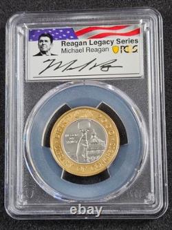 2000-W Library of Congress Commemorative $10 Bimetallic Gold Platinum PCGS MS70