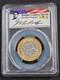 2000-w Library Of Congress Commemorative $10 Bimetallic Gold Platinum Pcgs Ms70