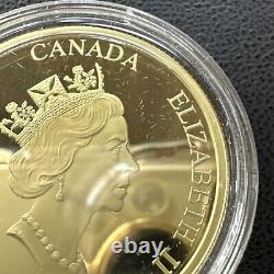 2001 $150 Canada Lunar Year of the Snake Hologram Gold Coin With OGP. 2855 Troy Oz