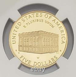 2001 W Capitol $5 Gold Commemorative Coin PF 69 Ultra Cameo NGC