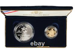 2002 Olympic Winter Games Commemorative Coins 2 Coin Set US Mint Proof Coins