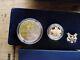 2002 Salt Lake Commemorative Coin Set Gold Silver Olympic Winter Games Box Usa