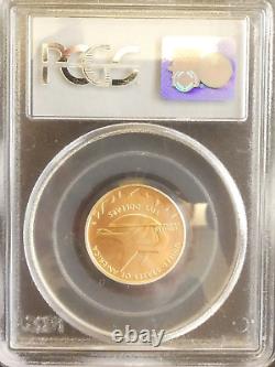 2002 W $5 Gold Commemorative Coin SALT LAKE CITY OLYMPICS PCGS MS69