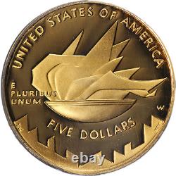 2002-W Salt Lake City Commemorative Gold $5 PCGS PR70 DCAM STOCK