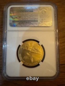 2003 First Flight $10 Gold Commemorative Ngc Ms69 1/2 Oz Gold