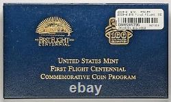 2003 W $10 First Flight Centennial Commemorative Gold Proof Coin