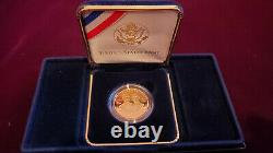 2003 W $10 Proof Gold First Flight Centennial Commemorative Coin In Box/coa