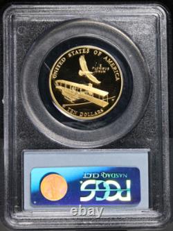 2003-W First Flight Commemorative Gold $10 PCGS PR69 DCAM