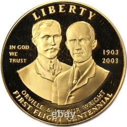 2003-W First Flight Commemorative Gold $10 PCGS PR69 DCAM STOCK