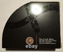 2004 Perth Mint $1 Eureka Stockade Silver Proof 999 Coin, Aus Gold Nuggets BU