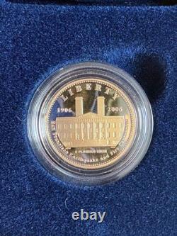 2006S San Francisco Old Mint Proof 1/4 OZ Gold Coin withCOA Perfect $5 Shipping