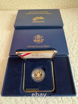 2006S San Francisco Old Mint Proof 1/4 OZ Gold Coin withCOA Perfect $5 Shipping