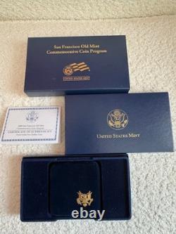 2006S San Francisco Old Mint Proof 1/4 OZ Gold Coin withCOA Perfect $5 Shipping