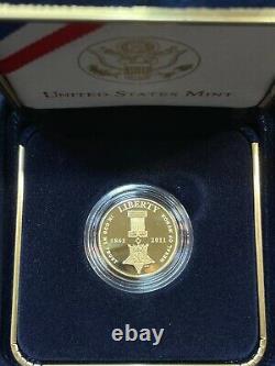 2006 Medal of Honor Commemorative $5 Dollar Gold Coin U. S. Mint Uncirculated