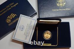2006 S, $5 Gold San Francisco Old Mint Commemorative, Orig. Box and Papers C8137
