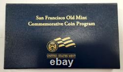 2006-S $5 Gold San Francisco Old Mint Proof Coin in OGP withCOA
