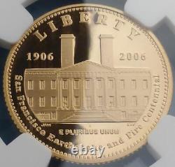 2006 S NGC PF 70 Ultra Cameo Old Mint GOLD $5 Coin, Proof U-Cam $5 Gold Coin