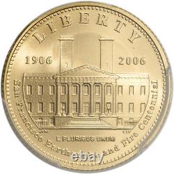 2006-S US Gold $5 San Francisco Old Mint Commemorative BU PCGS MS69