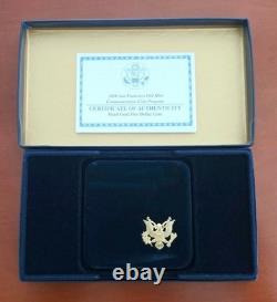 2006 San Francisco Old Mint Proof Gold Coin with COA & Free Shipping