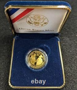 2007 Jamestown 400th Anniversary gold coin. WithOGP Commemorative Coin Program
