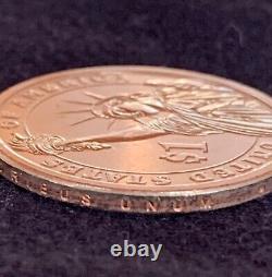 2007 P Uncirculated Mint $1 George Washington Gold Coin Die Crack Error Flaw