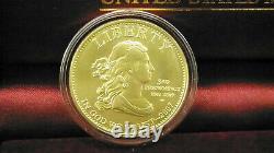 2007-W 1/2 oz Gold $10 Thomas Jefferson's Liberty Coin (withBox & COA)