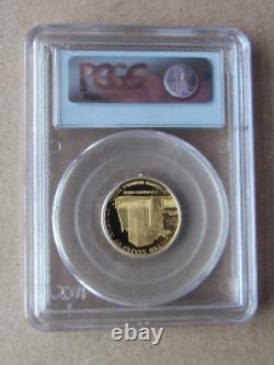 2007-W $5 Jamestown Gold Coin Commemorative 1/4 oz PCGS PR69 DCAM