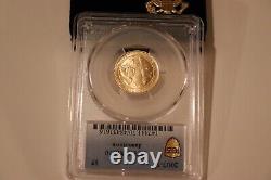 2007- W $5 Jamestown Gold Coin, PCGS MS70, OGP & COA