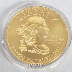 2007 W GOLD $10 JEFFERSON'S LIBERTY SPOUSE 1/2 oz IN BOX