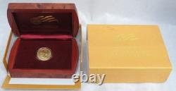 2007 W GOLD $10 JEFFERSON'S LIBERTY SPOUSE 1/2 oz IN BOX