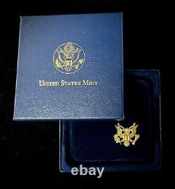 2007 W Jamestown 400th Anniversary $5 Commemorative Proof Gold Coin