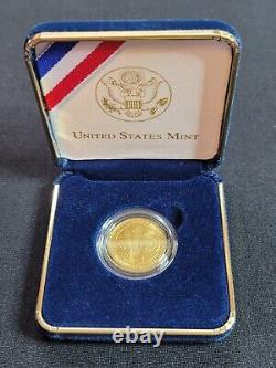 2007 W Jamestown $5 Gold Commemorative Coin withbox Low Mintage