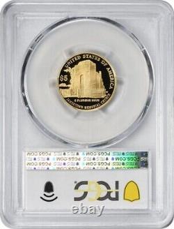 2007-W Jamestown $5 Gold Five Dollar Proof Commemorative PR69DCAM PCGS Deep Cam